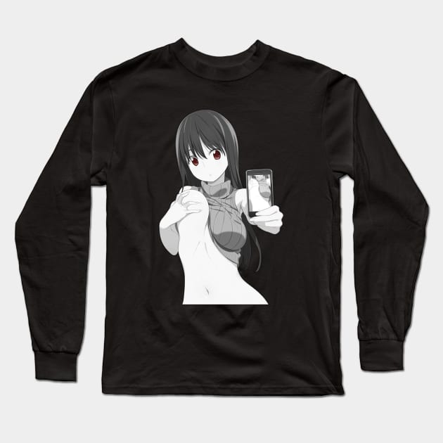 Anime girl long sleeve outlet